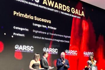 Primarul Sucevei, Ion Lungu, invitat la Gală pentru a i se înmâna premiul acordat pentru proiectele de digitalizare demarate de administrația locală