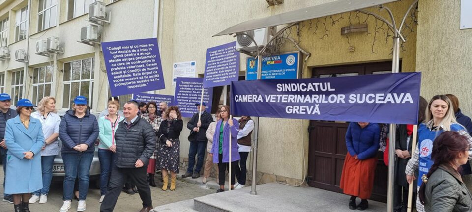 Primul protest a fost joi, de la ora 10