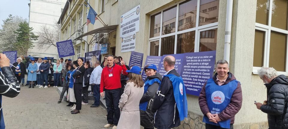 Primul protest a fost joi, de la ora 10