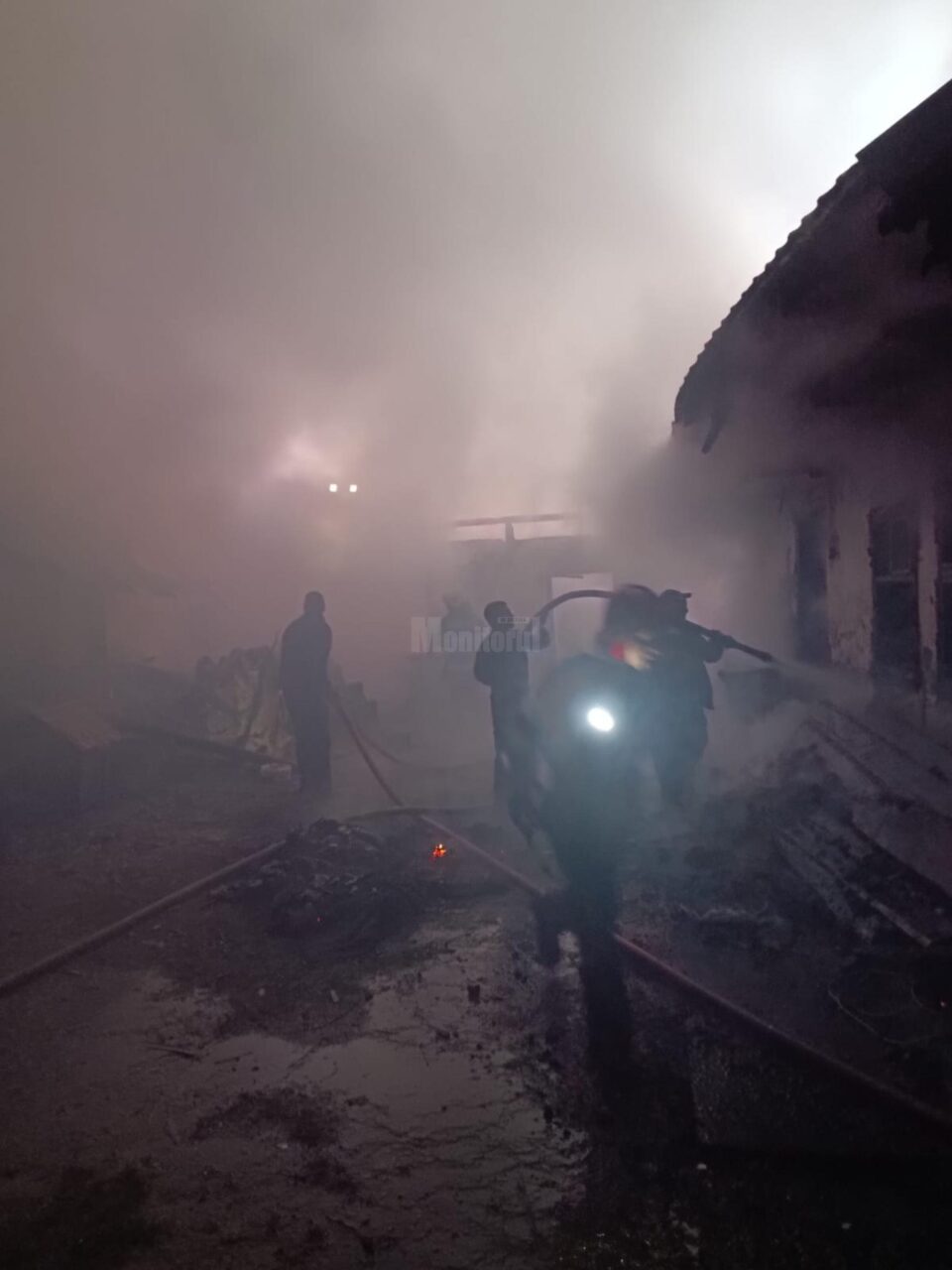 Incendiu la Milișăuți