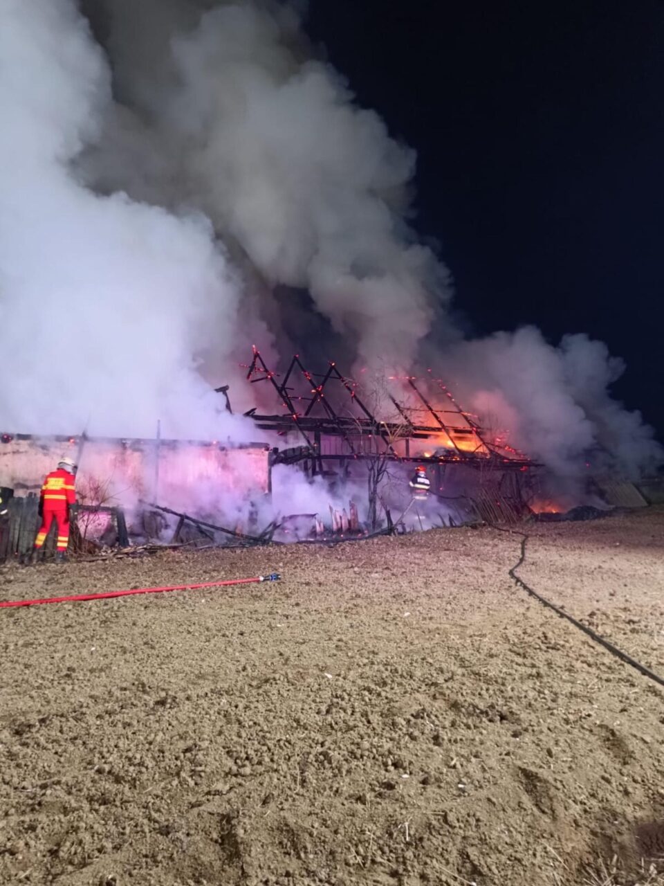Incendiu la Milișăuți