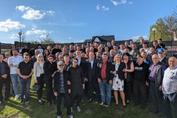 Președintele CJ Suceava Gheorghe Flutur și primarul Edurd Dziminschi s-au întâlnit cu locuitorii comunei Moara
