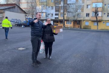 Lucian Harșovschi a discutat și cu locuitorii din zonă, întrebându-i dacă este ceva care îi nemulțumește și ce ar mai trebui făcut