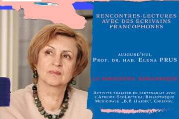 Prof. dr. habilitat Elena Prus din Republica Moldova, invitată de Alianța Franceză din Suceava la o nouă acțiune culturală