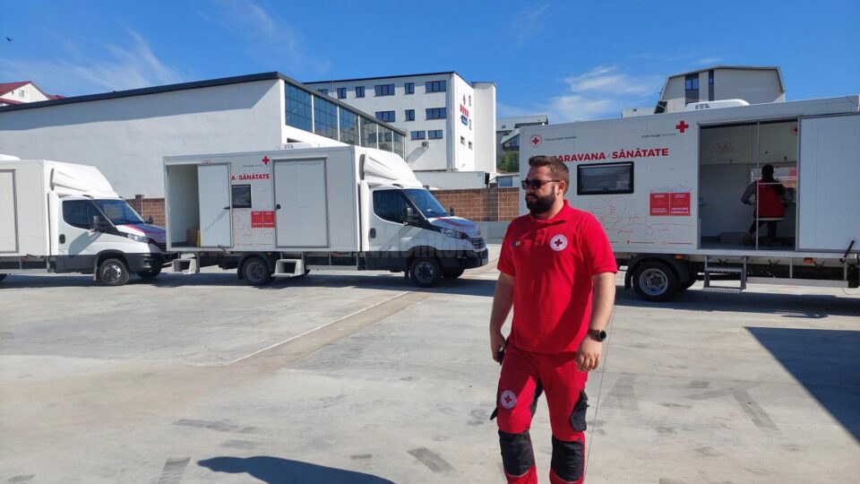 Andrei Tailup coordonator Caravana de Sănătate Suceava