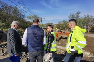 Construirea unui pod nou a fost demarată în forță în municipiul Suceava, pe traseul rutei alternative Suceava-Botoșani