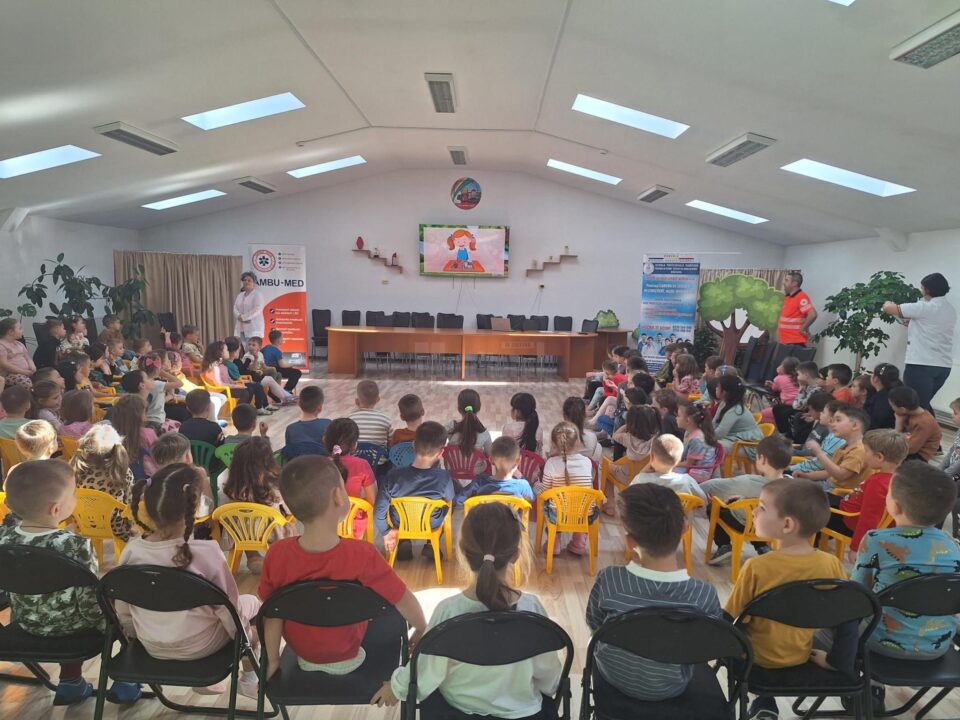 Preșcolarii de la „Prichindel” au participat la o activitate educativă despre sănătate