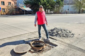 Gheorghe Apetrii atrage atenția asupra calității îndoielnice a lucrărilor din Vatra Dornei