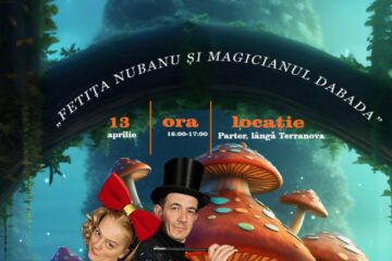 Teatru, cu magie, cântece și multe alte surprize, sâmbătă, 13 aprilie 2024, de la ora 16.00, la parterul Iulius Mall