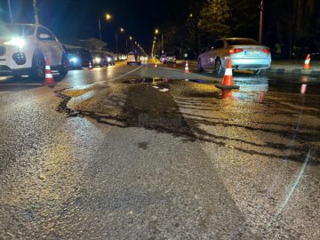 Avarie ACET în zona Primăriei Suceava