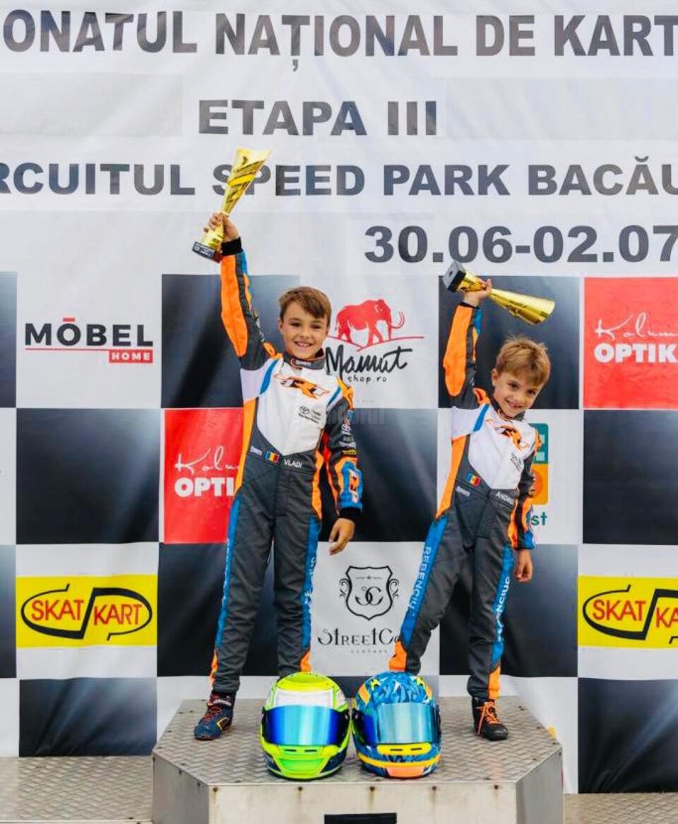 Vladimir si Andrei Rebenciuc sunt in fata unui nou sezon in campionatul național de karting