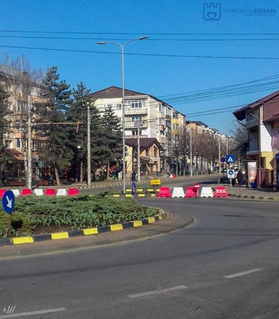 Calea Burdujeni din municipiul Suceava redevine pietonală duminica, în zona Parcului Copilului