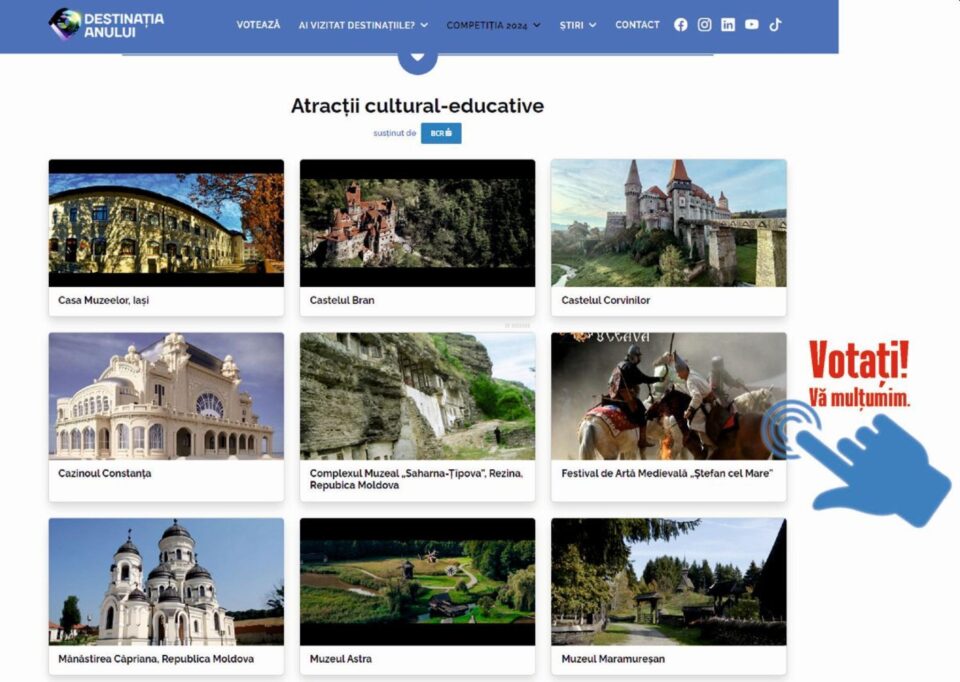 Festivalul de Artă Medievală „Ștefan cel Mare”, nominalizat la „Destinația Anului”, ediția 2024 Festivalul de Artă Medievală „Ștefan cel Mare”, nominalizat la „Destinația Anului”, ediția 2024