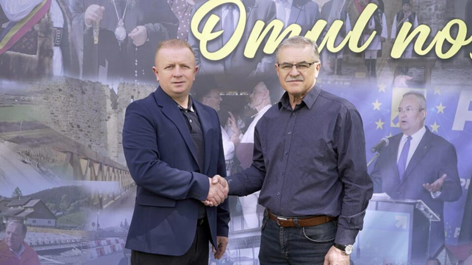 Candidatul PNL pentru funcția de primar al comunei Șcheia, Alin Rusu, are sprijinul lui Viorel Seredenciuc pentru a câștiga această funcție
