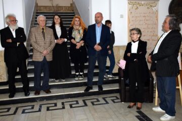 Vernisajul expoziției „Flori de câmp”, la Colegiul Național „Nicu Gane”