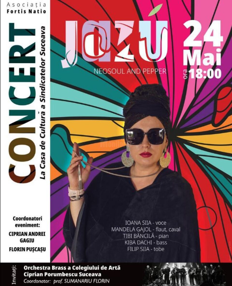 Trupa JAZÚ, în concert, pentru prima dată la Suceava, la Casa de Cultură a Sindicatelor Trupa JAZÚ, în concert, pentru prima dată la Suceava, la Casa de Cultură a Sindicatelor