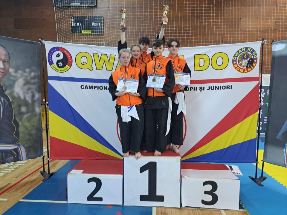 Medalii și titluri de campioni la Campionatul Național de Qwan Ki Do