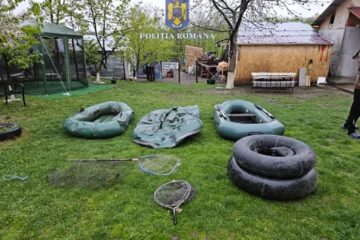 30 de kilometri de plase de braconat pește, ridicate după percheziții în Botoșani și Suceava