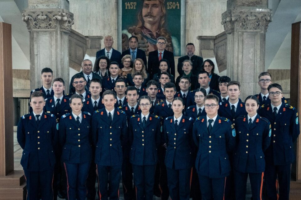 Lotul de olimpici de la Colegiul Militar,foto Matei Trofin