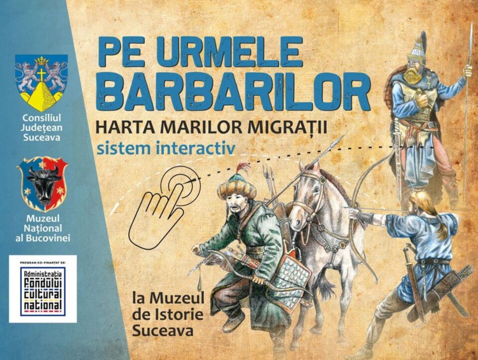 Poiectul cultural „Pe urmele barbarilor”, aplicație de tip hartă interactivă, la Muzeul de Istorie Suceava Poiectul cultural „Pe urmele barbarilor”, aplicație de tip hartă interactivă, la Muzeul de Istorie Suceava