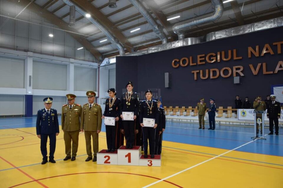 Elevii militari de la Câmpulung, campioni la Olimpiada Sportului Militar Liceal