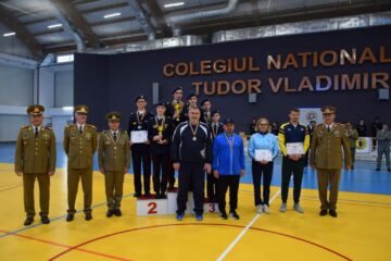 Elevii militari de la Câmpulung, campioni la Olimpiada Sportului Militar Liceal