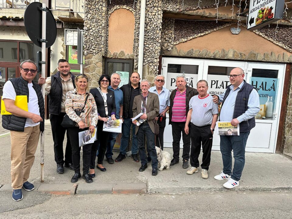 Omul de afaceri Dan George Marcu, candidatul AUR pentru funcția de primar al municipiului Rădăuți, în dialog cu rădăuțenii