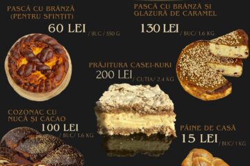 „La Căruța cu Plăcinte” preia comenzi pentru Sărbătorile Pascale
