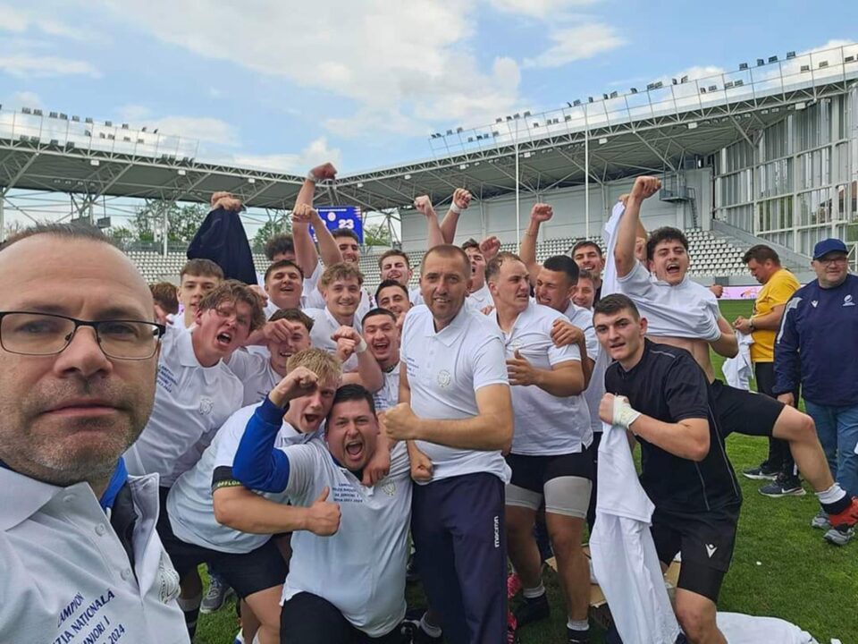 Bucuria de după cucerirea titlului național
