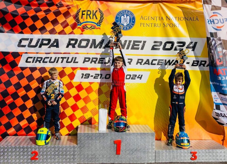 Andrei Rebenciuc a urcat pe podiumul Cupei Romaniei la Clasa PUFO