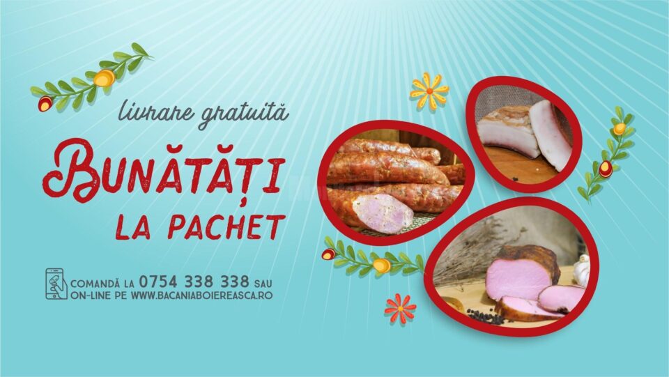 Comandă-ți bunătăți de Paște de la Băcănia Boierească