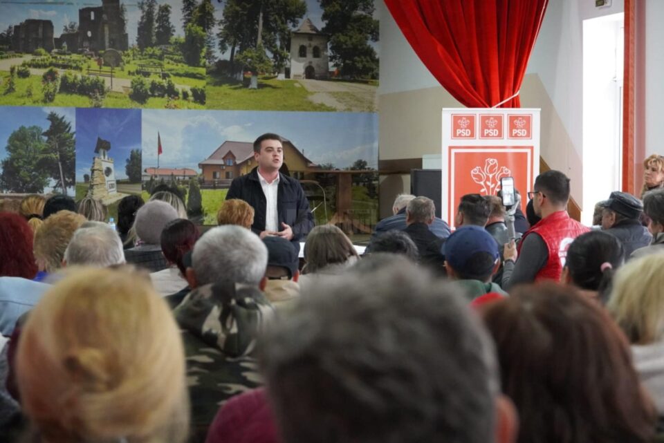 Canddiatul PSD pentru Consiliul Județean Suceava, Gheorghe Șoldan s-a întâlnit cu locuitorii counei Baia