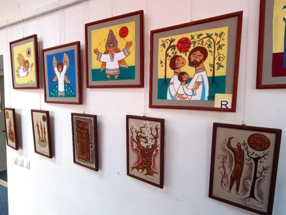 ”Contraste”, lucrări purtând semnătura artistului Radu Bercea