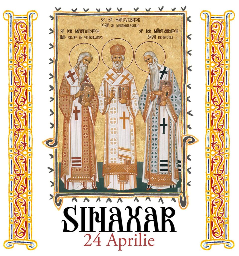 Sinaxar 24 aprilie 2024