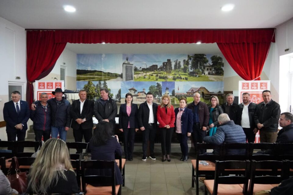 Canddiatul PSD pentru Consiliul Județean Suceava, Gheorghe Șoldan, s-a întâlnit cu locuitorii counei Baia
