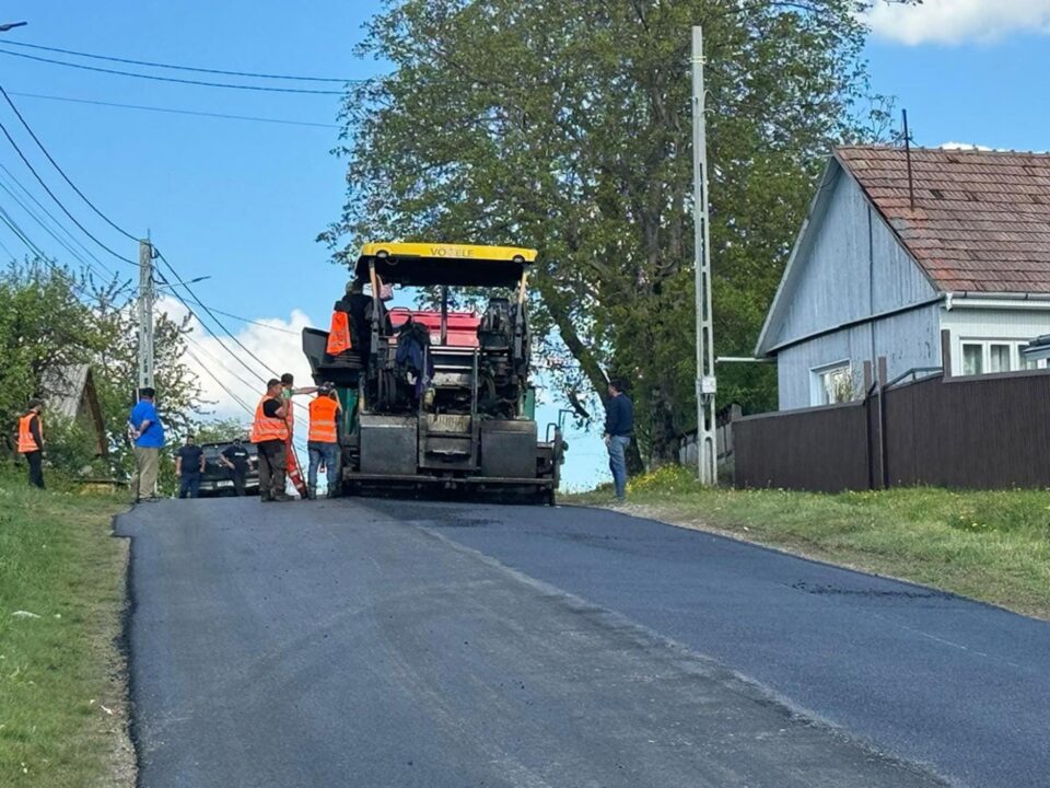 Șantierele de pe drumurile județene, inspectate din nou de Gheorghe Flutur