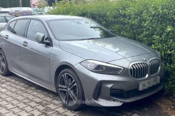 BMW în valoare de 35.000 de euro, furat din Anglia, descoperit în Rădăuți