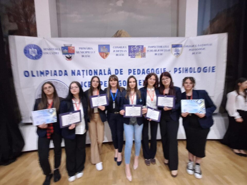 Șapte eleve au participat la Olimpiada de Pedagogie și Psihologie