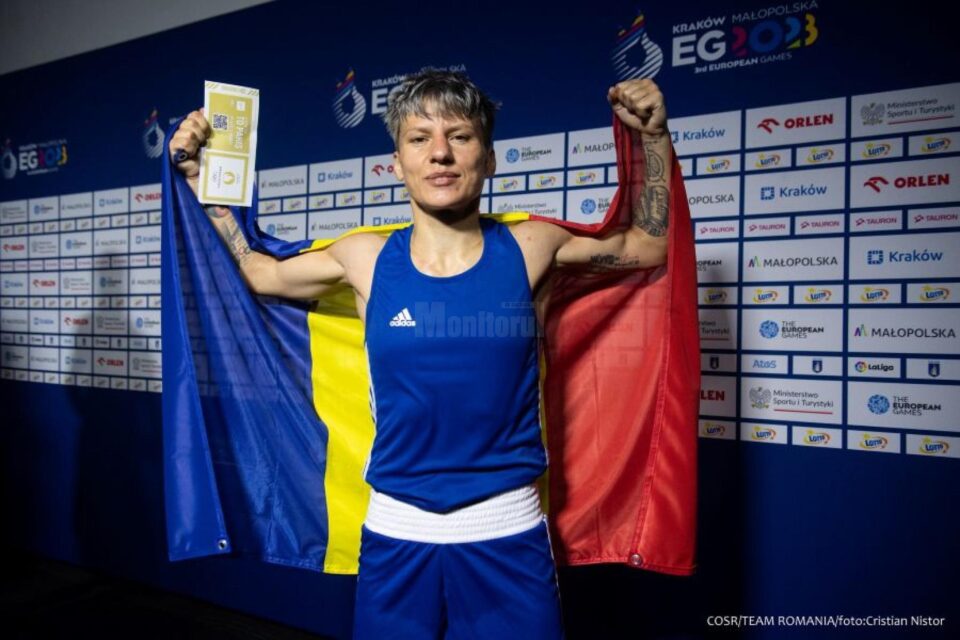 Lăcrămioara Perijoc a câștigat medalia de argint la Europenele de box. Foto Cristian Nistor Lăcrămioara Perijoc a câștigat medalia de argint la Europenele de box. Foto Cristian Nistor