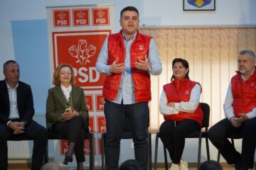 Gheorghe Șoldan a participat la o întâlnire cu circa 200 de locuitori ai comunei Bălăceana