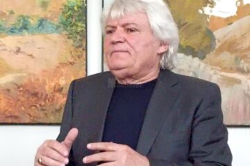 Artistul si scriitorul Leonid Popescu, in cadrul evenimentului de la Gura Humorului
