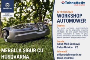 Prezentare mașini robotizate de tuns gazon Husqvarna