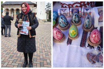 Trofeul Târgului de Paști de la Gura Humorului, câștigat de Rodica Boiciuc, din Bălcăuți