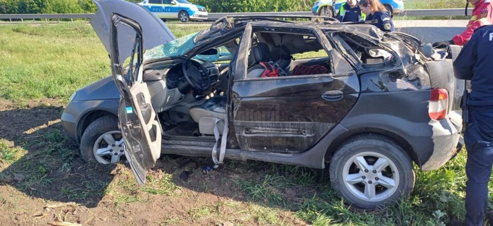 Accident la Stroiești
