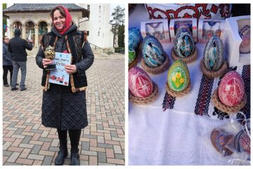 Trofeul Târgului de Paști de la Gura Humorului, câștigat de Rodica Boiciuc, din Bălcăuți