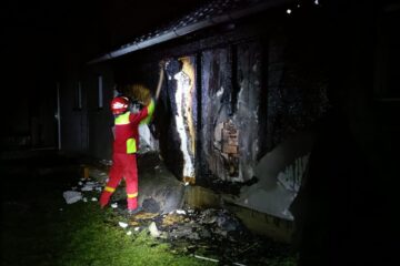 Incendiu la Petia