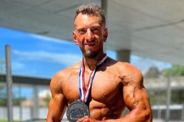 Andrei Cimpan a cucerit medalia de argint la Europenele de culturism