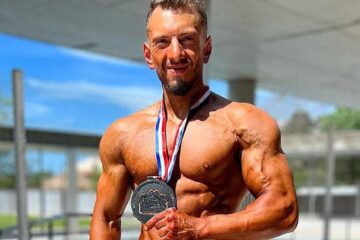 Andrei Cîmpan a cucerit medalia de argint la Europenele de culturism