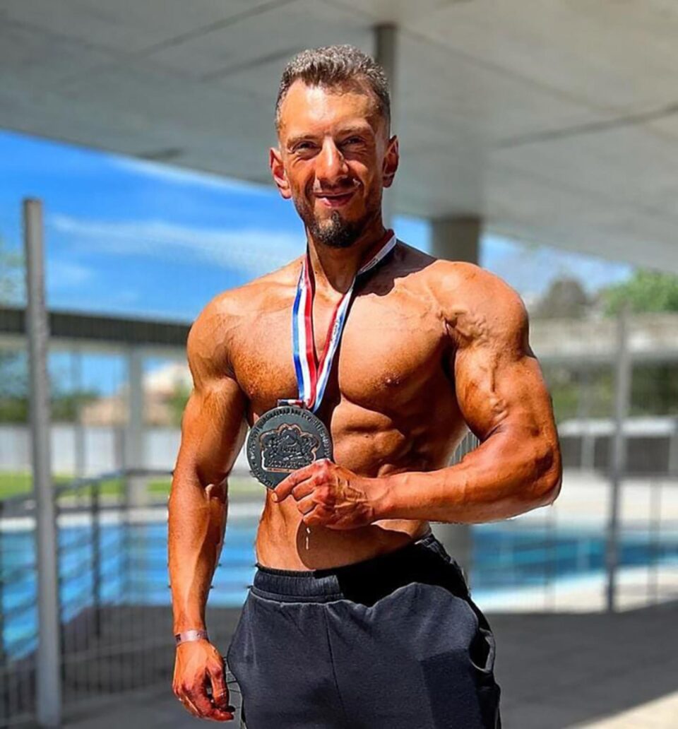 Andrei Cîmpan a cucerit medalia de argint la Europenele de culturism