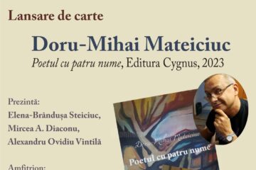 Lansarea volumului „Poetul cu patru nume”, de Doru-Mihai Mateiciuc